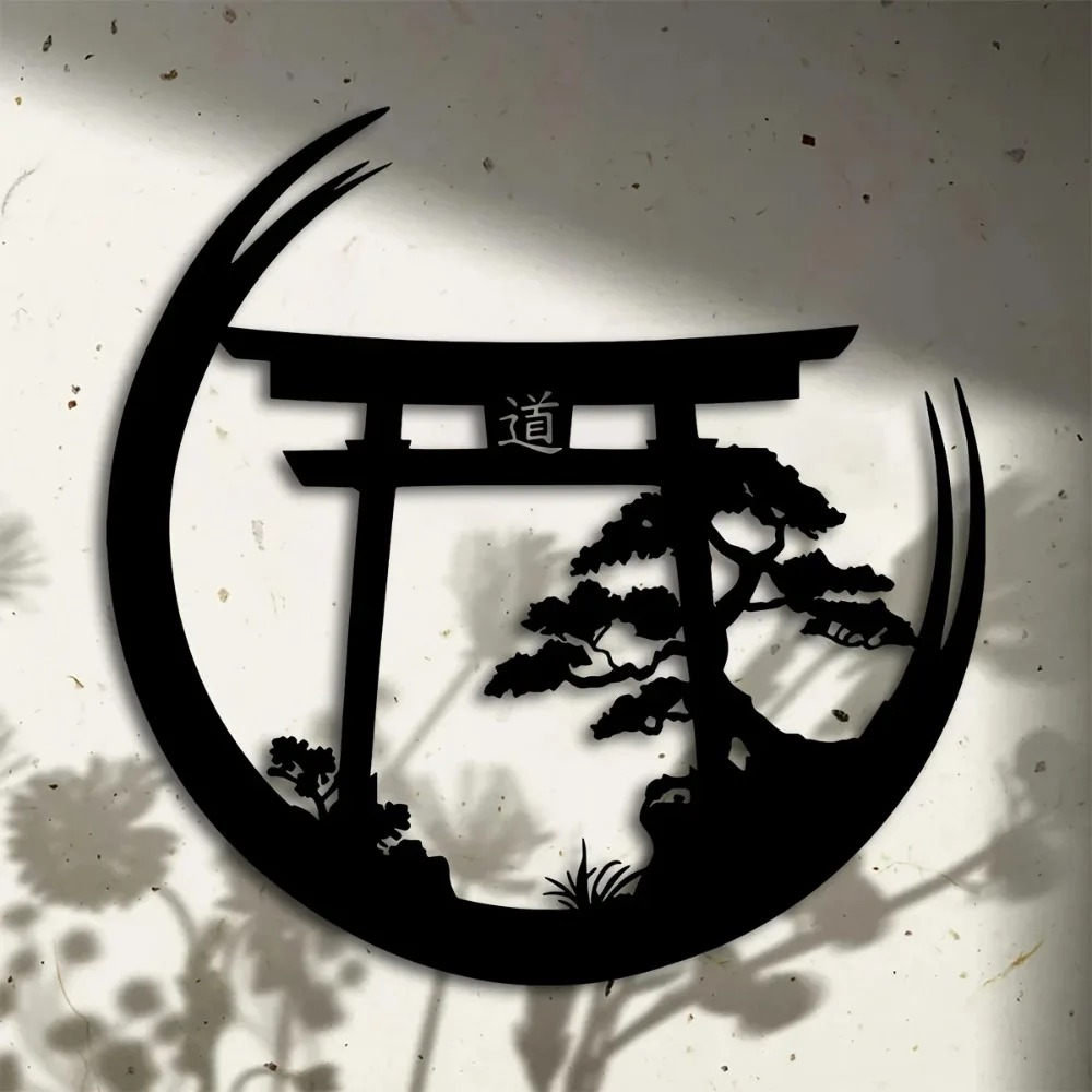 Bonsai Garden Wall - Arte Metálico de Pared con Diseño