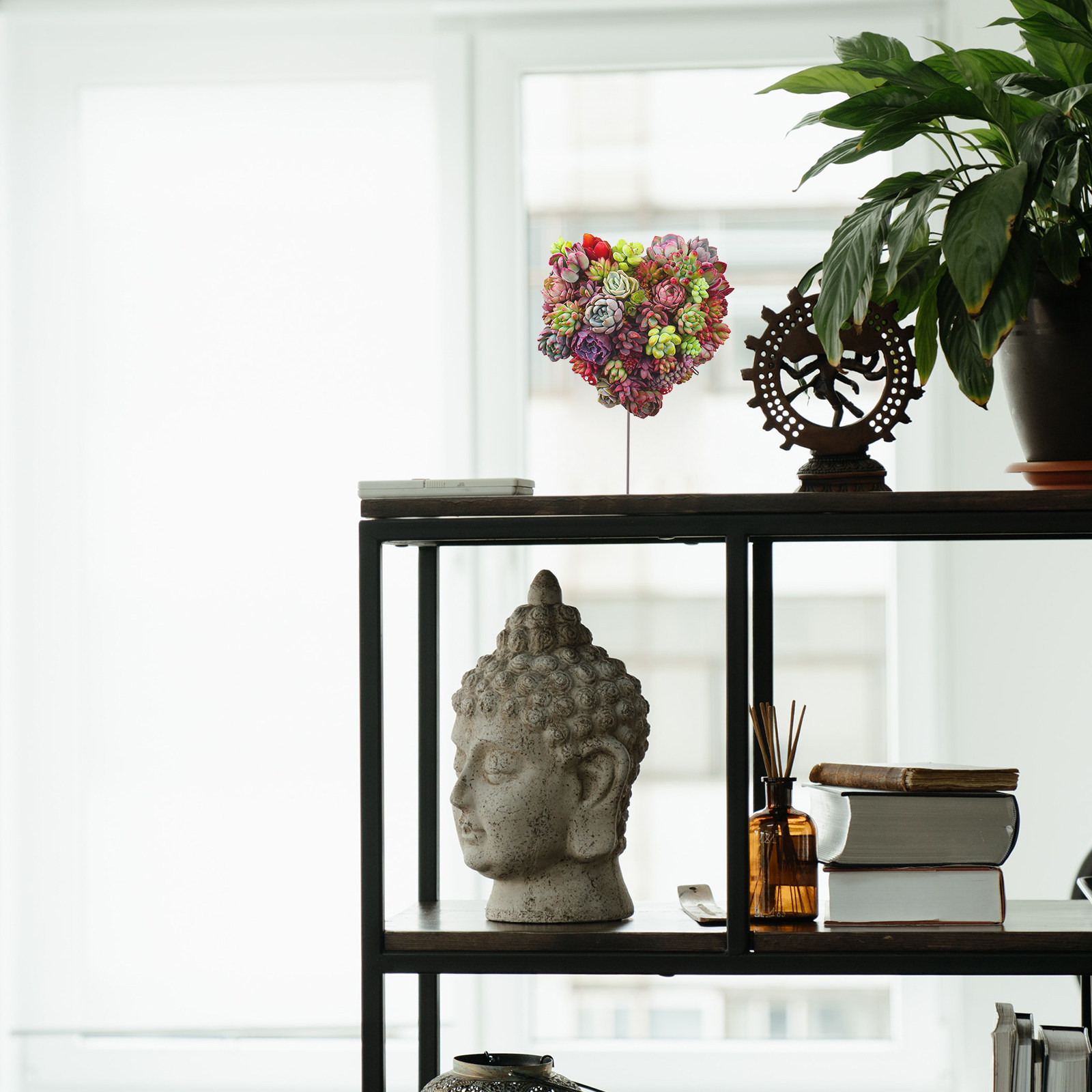Bonsai Garden Wall - Soporte de Pared para Plantas en