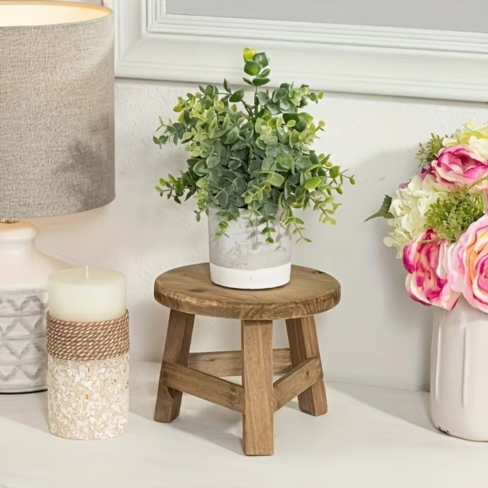 Bonsai Garden Display - Soporte Moderno para Bonsáis, Mini Taburete
