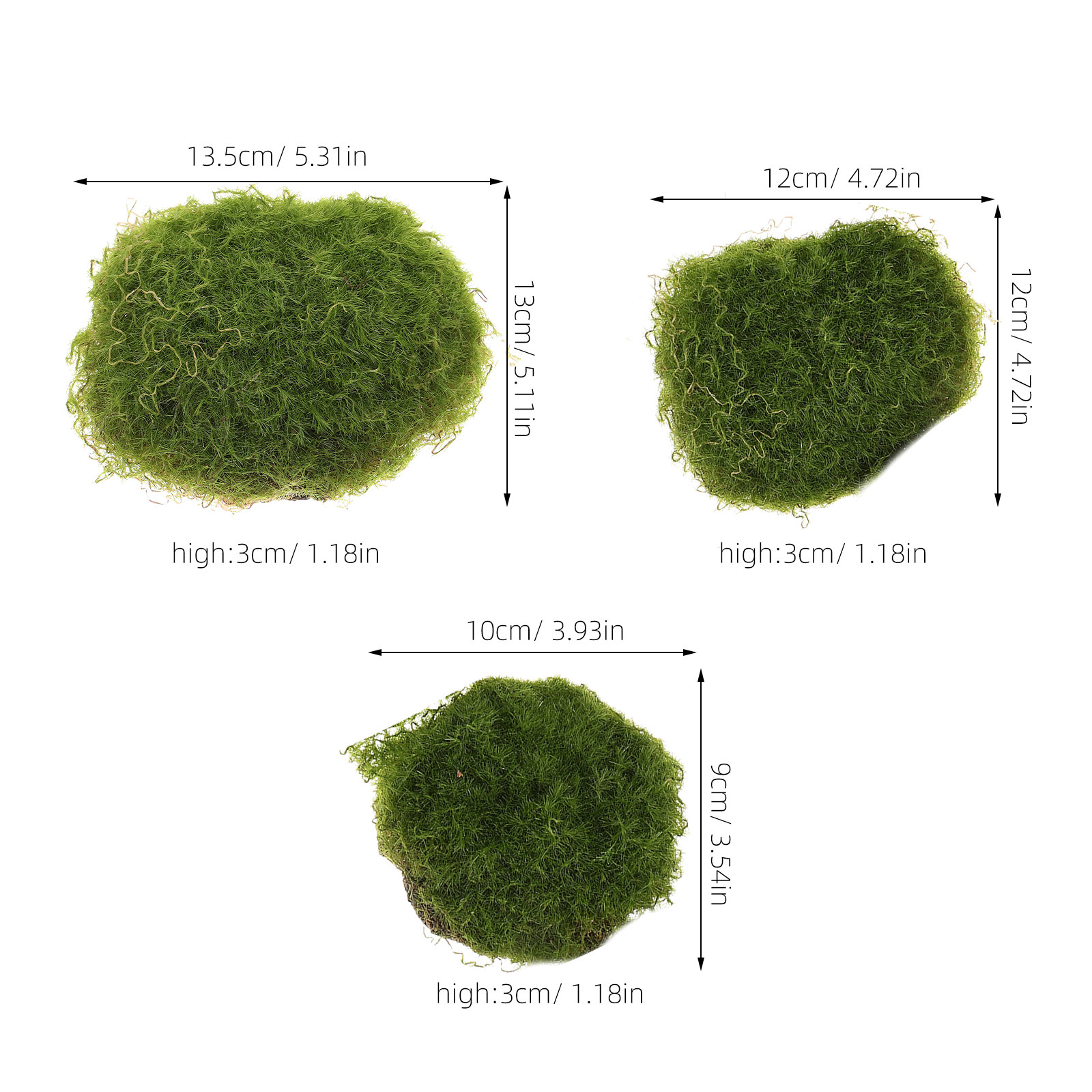 6 piezas de piedras decorativa - Bonsai Garden Wall reseña y precio