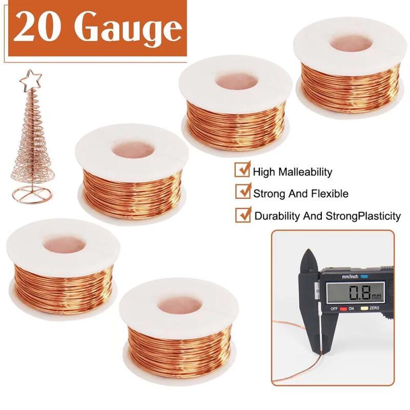 Cable de cobre desnudo de 10M, - Copper Wire Roll reseña y precio