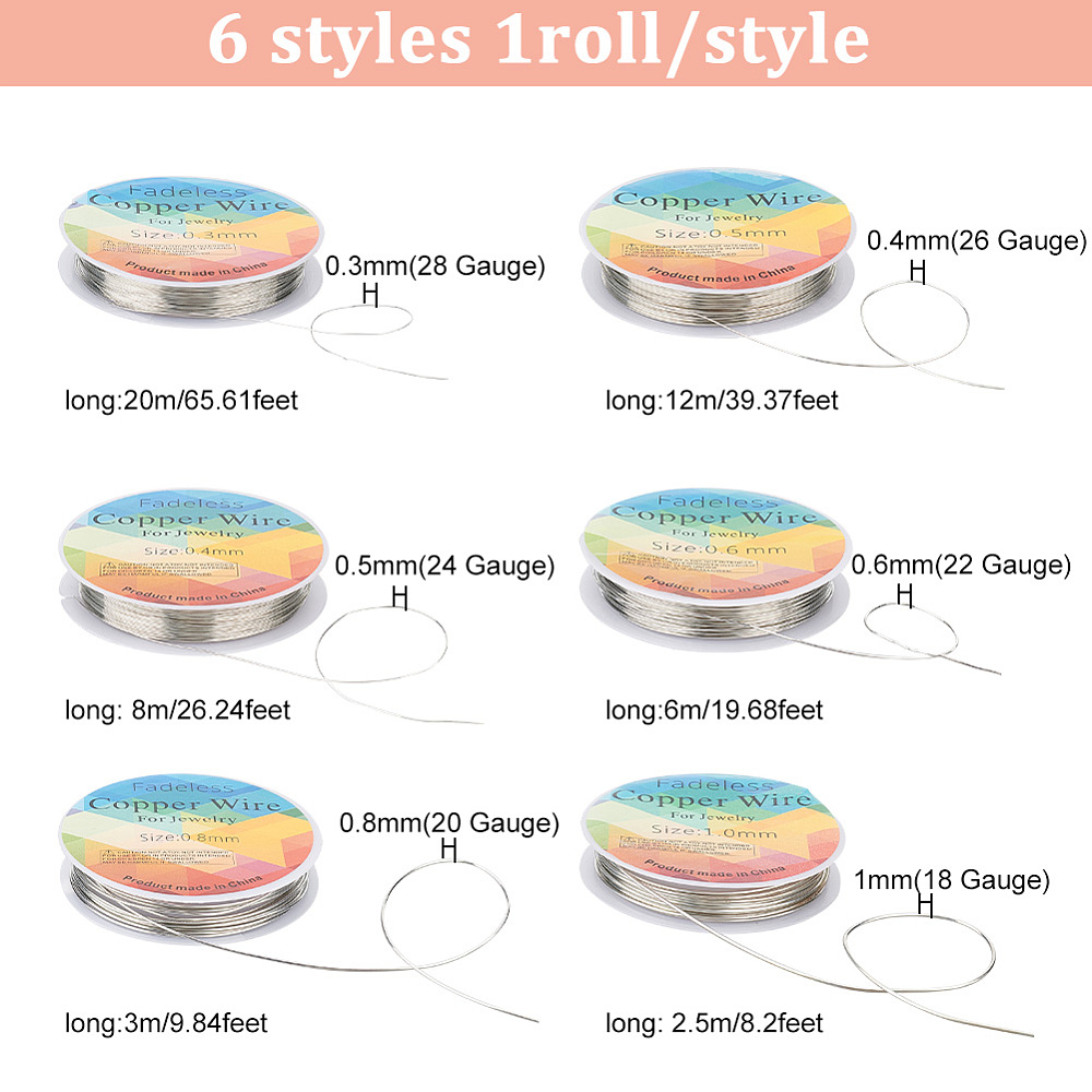 6 Rollos de Alambre de Cobre p - Copper Wire Roll reseña y precio
