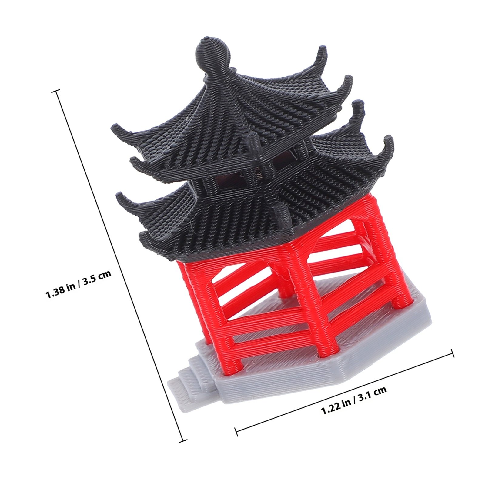 Mini Estatua de Pabellón Hexag - Bonsai Garden Set Up reseña y precio