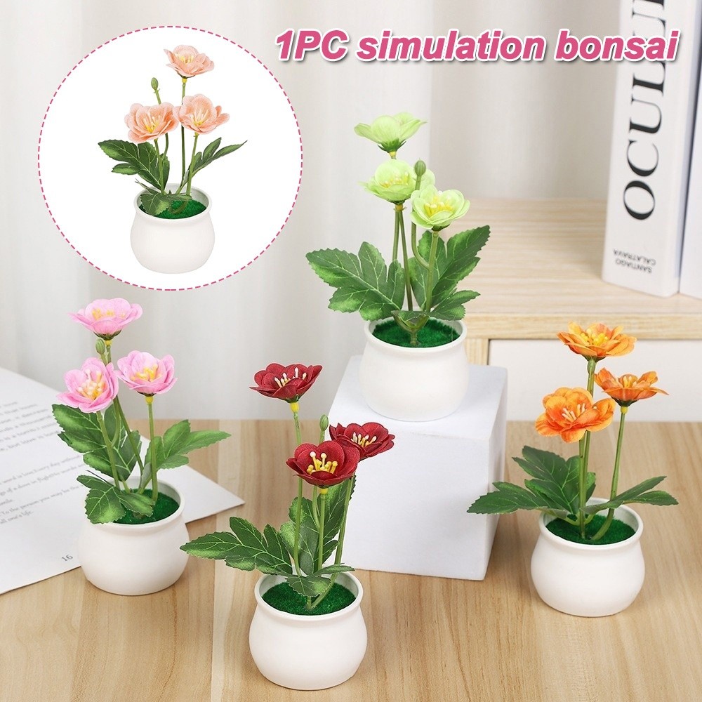 Planta Artificial de Flor de C - Bonsai Garden Display reseña y precio