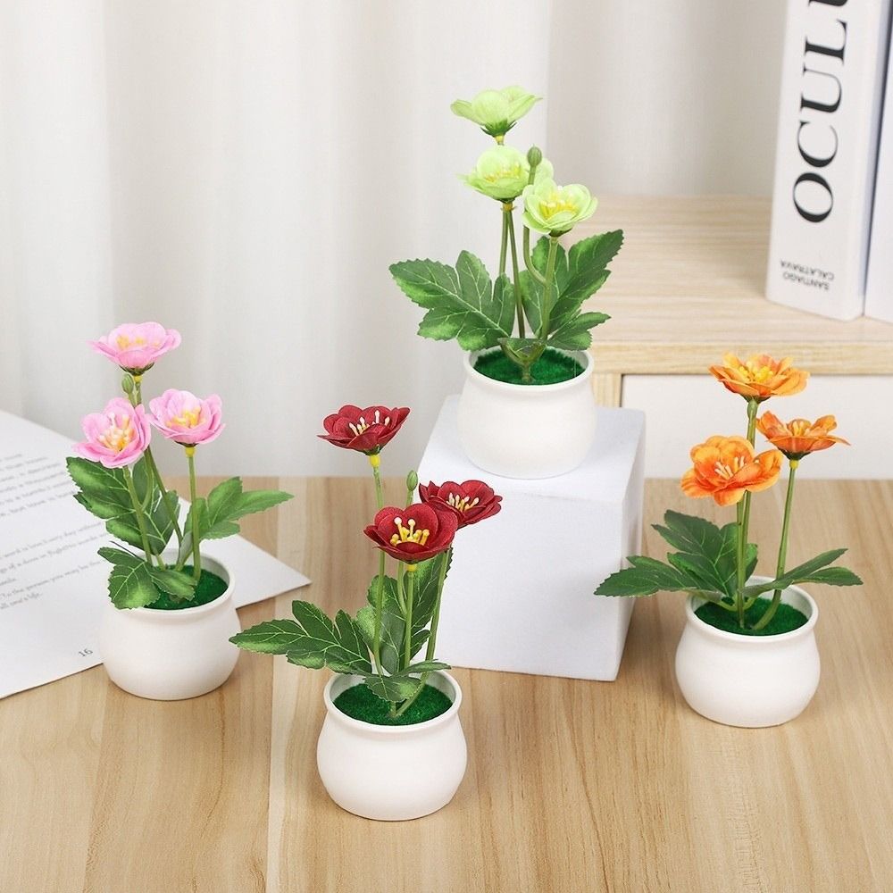 Planta Artificial de Flor de C - Bonsai Garden Display reseña y precio