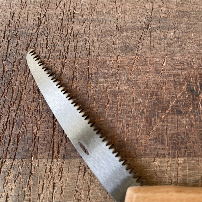 Mini sierra de mano de dientes - Bonsai Saw Folding reseña y precio