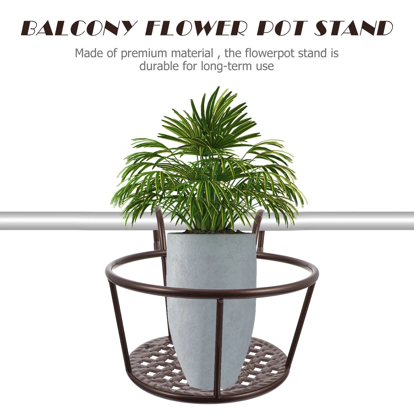 Soporte para maceta de hierro  - Bonsai Garden Wall reseña y precio