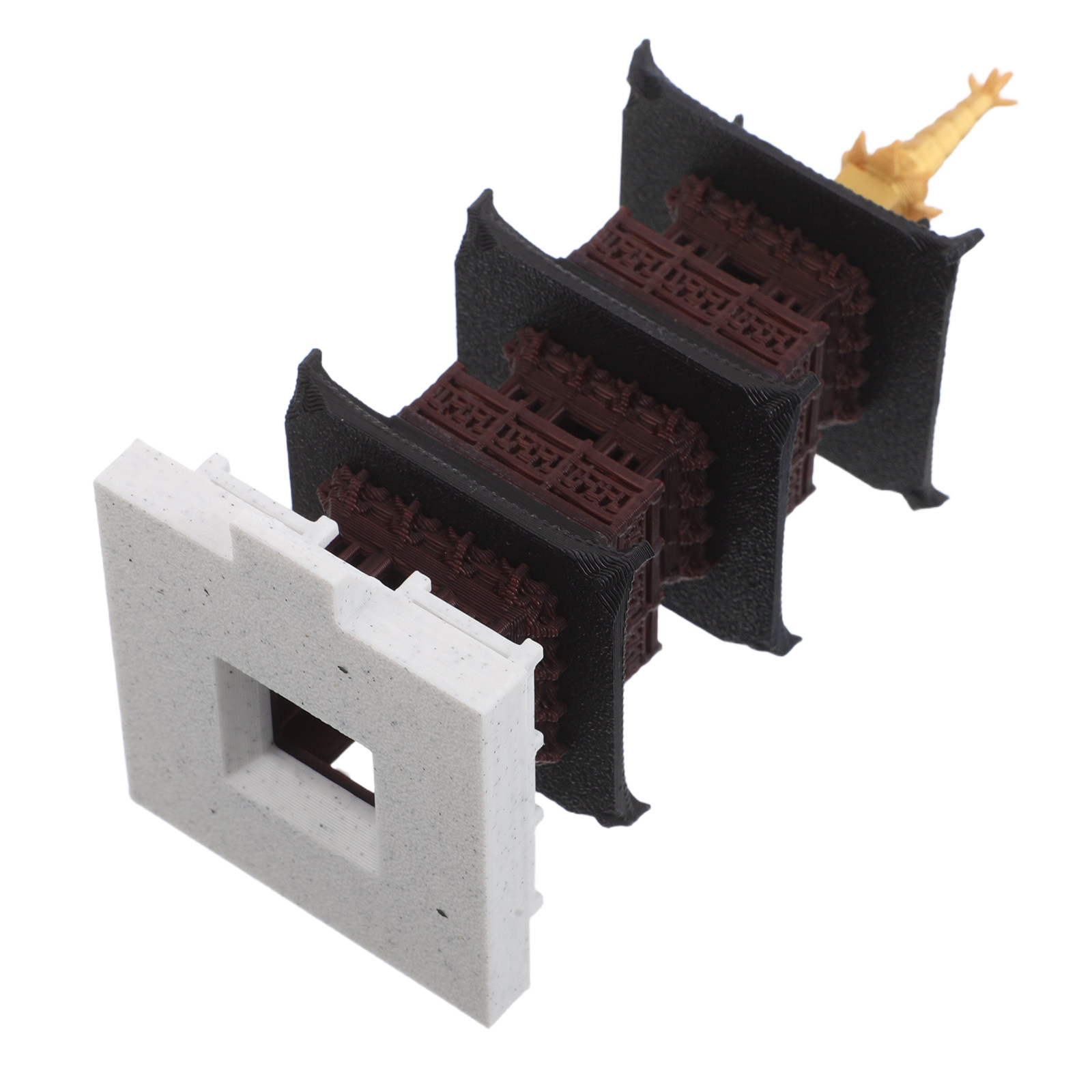 Escultura de Pagoda China en M - Bonsai Garden Set Up reseña y precio