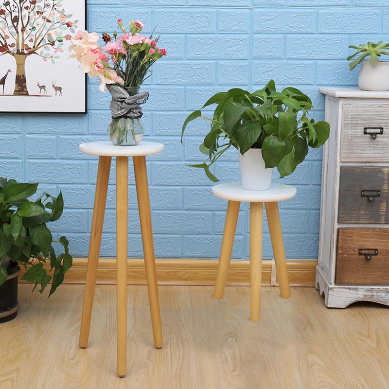 Soporte de madera para maceta  - Bonsai Garden Display reseña y precio